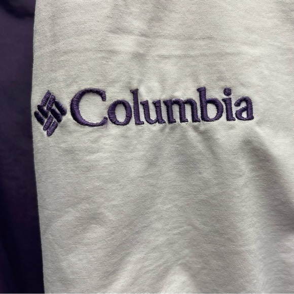 Columbia Full Zip Hooded Coat in Purple Size Small Women's - Picture 6 of 9
